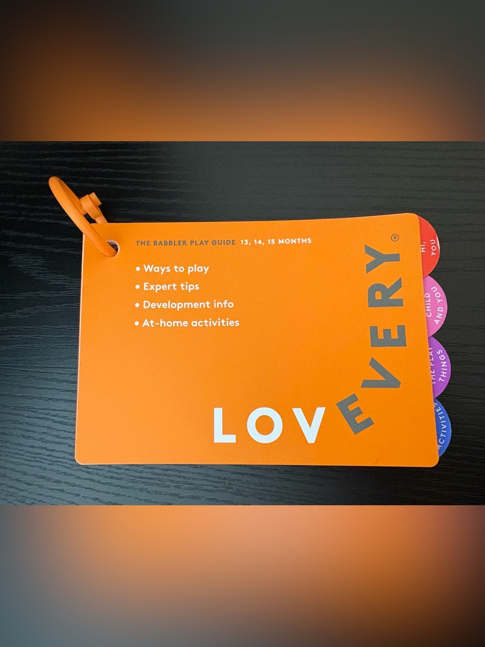 Lovevery The Babbler Play Guide 13-15 Months